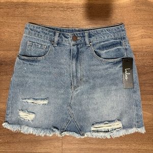 Lulus jean skirt XS
